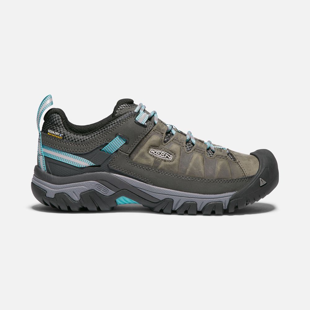 Keen Wandelschoenen Dames Zwart Bruin - Targhee Iii Waterproof - 40185-EJFO